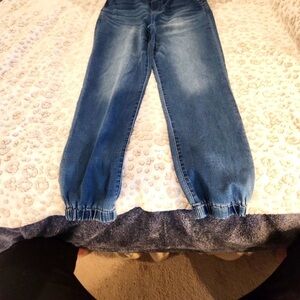 NWT YMI Kozy Fit Size Small Knit Denim Joggers